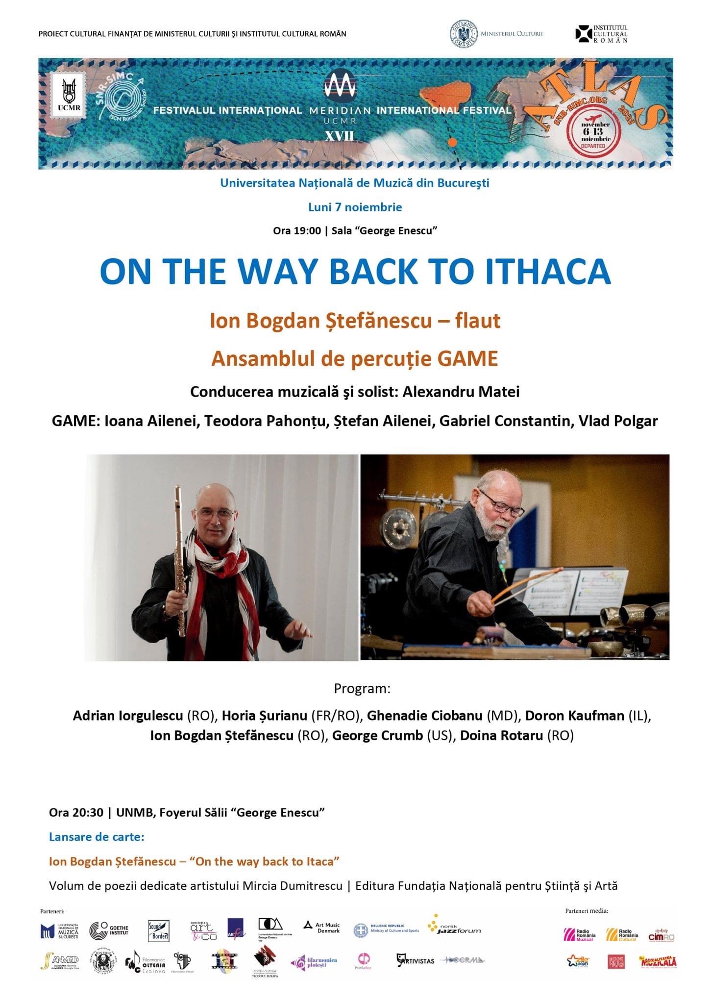 On the way back to Ithaca –  Meridian International Festival